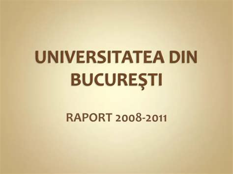 PPT UNIVERSITATEA DIN BUCURE Ş TI PowerPoint Presentation free