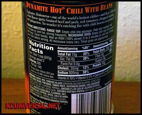 Stagg Chili Dynamite Hot Chili With Beans Food Reviews