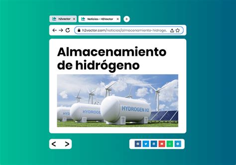 Almacenamiento de Hidrógeno H2Vector Energy Technologies