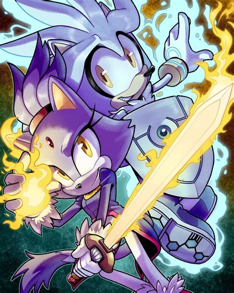 Silver The Hedgehog Sonic The Hedgehog Blaze The Cat Sonic Sonic