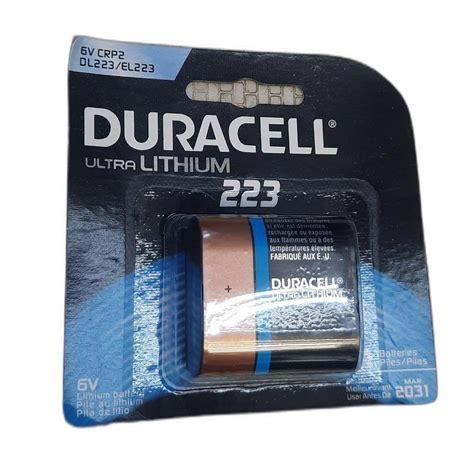 Duracell Specialty High Power Lithium Photo Battery Model Name