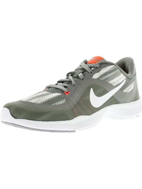 Nike Nike Women S Flex Trainer Print Tumbled Grey White Deep