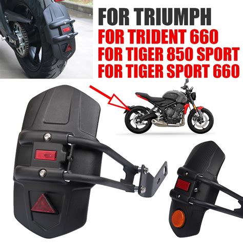 Guardabarros Trasero Para Motocicleta Triumph Trident 660 Tiger Sport