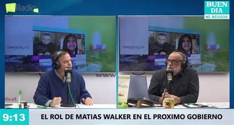 Matías Walker sobre Presidente Boric Creo que está de acuerdo en que