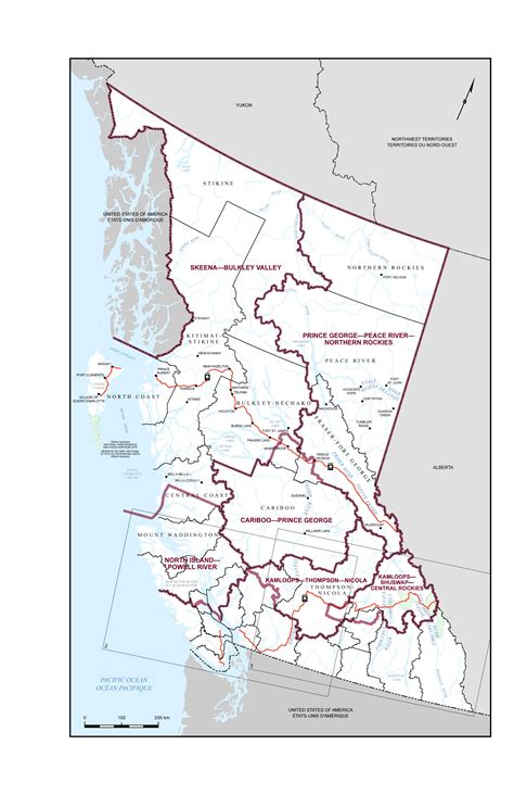 British Columbia Maps And Boundary Descriptions 2023 Representation