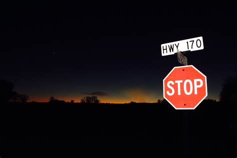 Stop sign night time photography #stop