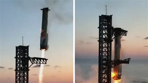 Lanzamiento De Spacex Starship Incre Ble Video Del Regreso Del