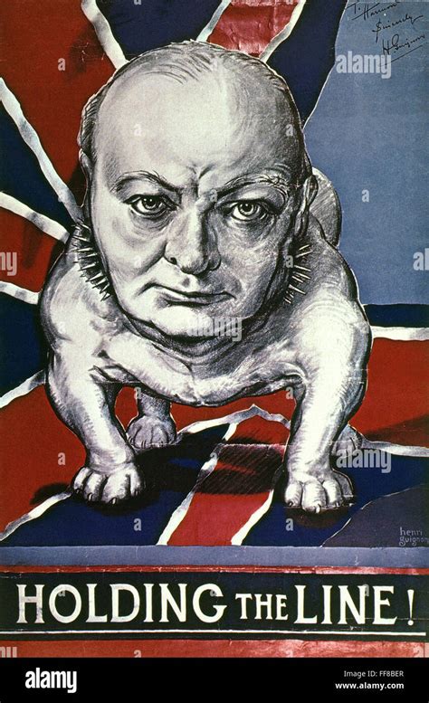 Affiche De Propagande Britannique De La Seconde Guerre Mondiale Banque