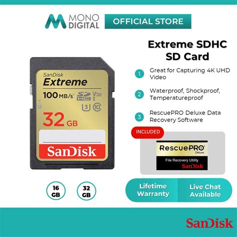 Sandisk Extreme Sd Card Up To 180mbs U3 4k Uhd Class 10 Sdhcsdxc