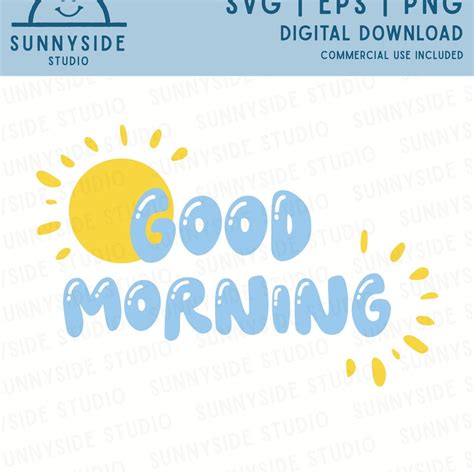 Good Morning Stickers Etsy