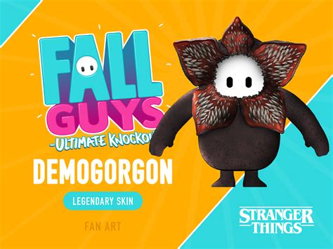 Fall Guys - Demogorgon Skin Concept (FAN ART) by Alexander Neusinger on ...