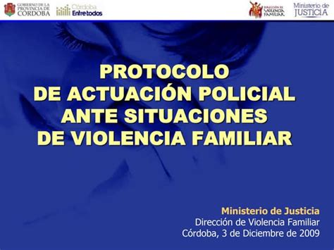 Protocolo De Actuación Policial Ppt