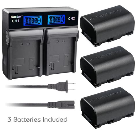 Kastar Battery LCD Rapid Charger For BN VG107U VG108U BN VG114U BN