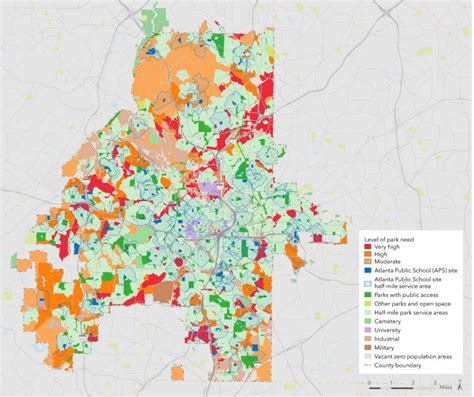 City Of Atlanta Map Boundary