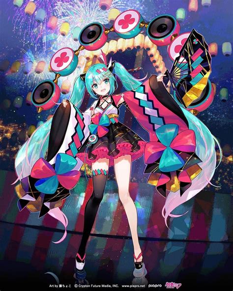 初音ミクさんのインスタグラム写真 初音ミクinstagram「初音ミク マジカルミライ2020 Osaka メインビジュアル