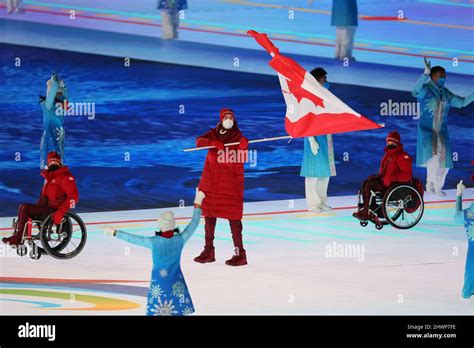 Canada Delegation Can March 4 2022 Beijing 2022 Paralympic Winter