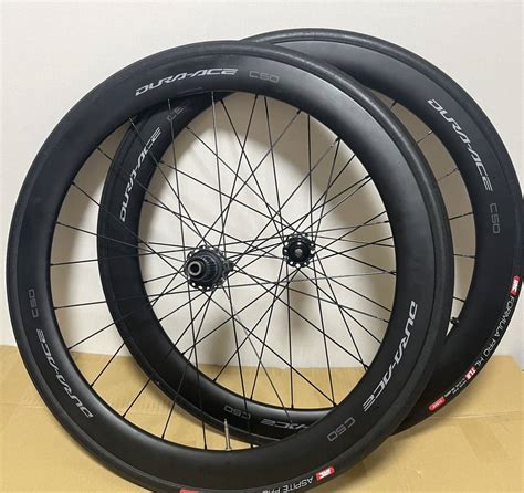 【やや傷や汚れあり】wh R9270 C50 Tl シマノ デュラエース Shimano Dura Ace カーボン チューブレス ホイール