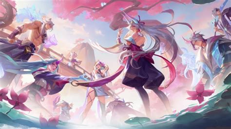 4k Spirit Blossom Kindred League Of Legends Live Wallpaper 3840x2160