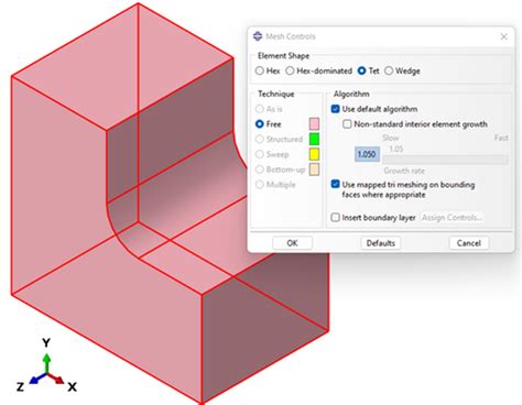 Abaqus CAE 中的 3D 网格划分的 4 种主要方法和注意事项 代理商硕迪科技