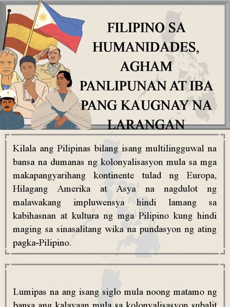 Filipino Sa Humanidades, Agham Panlipunanat Iba Pang Kaugnay Na Larangan | PDF