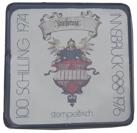 Österreich 100 Schilling 1974 Silber Stempelfrisch Olympische