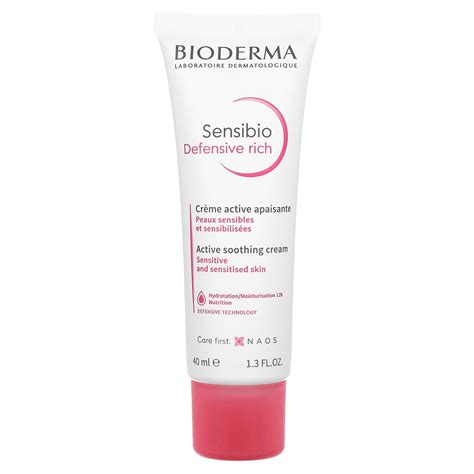 Bioderma Sensibio Defensive Rich Active Soothing Cream Fl Oz Ml