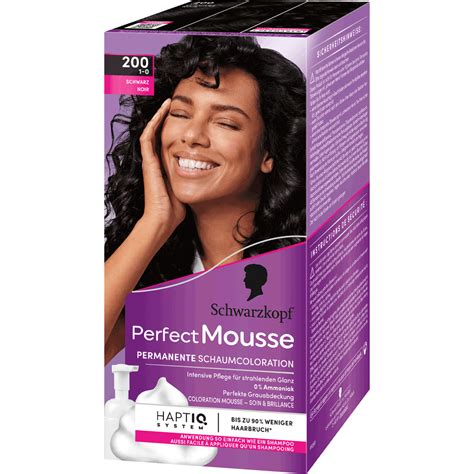 Schwarzkopf Perfect Mousse Permanente Farbe Schwarz Online Kaufen