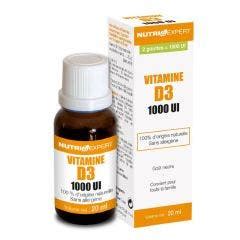 VITAMINE D3 végétale 20ml 3C Pharma Easypara