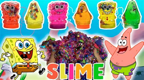 Spongebob Patrickstar Slime Bob Esponja Y Patricio Slime Video Asmr