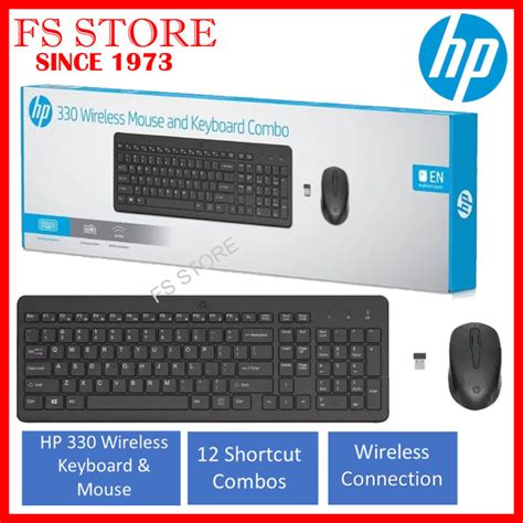 hp original hp wireless mouse combo  wireless keyboard lazada