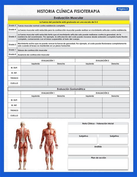 Formato de Historia Clínica en Fisioterapia uDocz Clinica