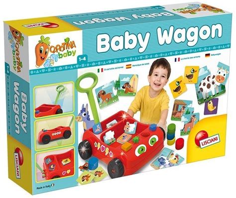 Lisciani Pojemnik Na Gry Carotina Baby Wagon Lisciani Sklep EMPIK