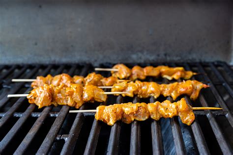 Chicken Satay Spie E Mit Erdnusssauce Koch Mit Herz