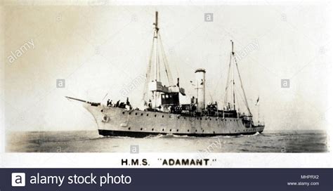 Hms Adamant A Submarine Depot Ship Launched In 1911 Stock Photo Alamy