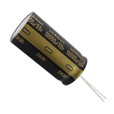 NICHICON KW Electrolytic Audio Capacitor 50V 10000μF Audiophonics