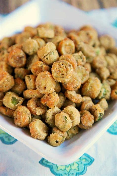 2-Ingredient Fried Okra - Plain Chicken