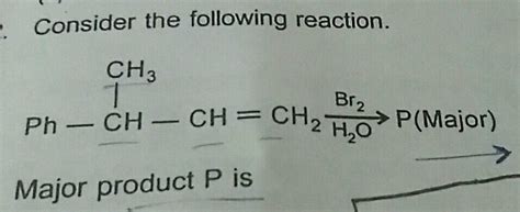 Which Of The Following Applies In The Reaction CH3CH Br CH2CH3 Alc