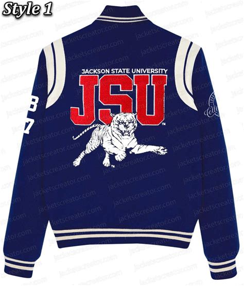 Jackson State University Varsity Wool Jacket - Jackets Creator