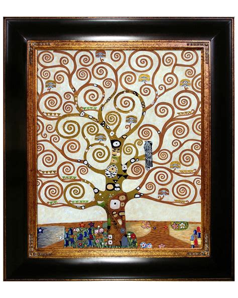 Buy Overstock Art Tree Of Life Metallic Embellished Gustav Klimt ...