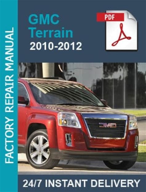 Gmc Terrain 2010 2011 2012 Workshop Service Repair Manual Tradebit