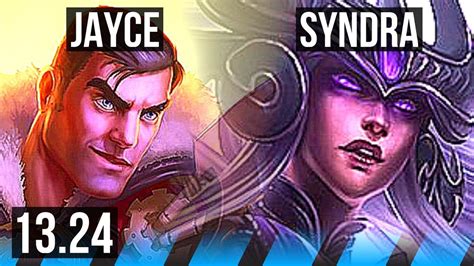 Jayce Vs Syndra Mid Rank Jayce Dominating Tr Challenger