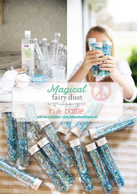 diy fairy dust in a bottle - The Handmade Home