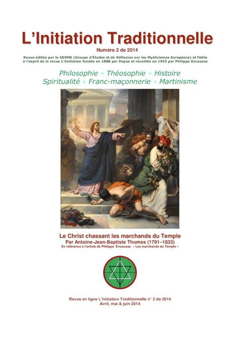 Pdf L Initiation Traditionnelle N De Philippe Encausse