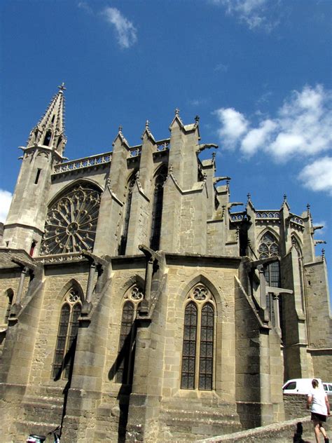 Carcassonne Basilica Saint Nazaire Exterior Manu Cassar Flickr