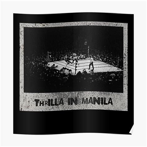 Thrilla In Manila Posters | Redbubble