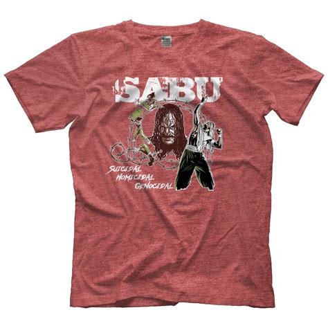 Sabu Tribute T Shirt Official Website Of Sabu Wrestler Wwe Ecw