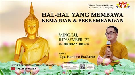 Kuvisasu Online Upc Hantoro Budiarto Desember Vihara