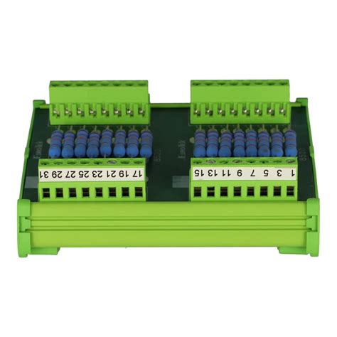 ETPC10016RS ET PC100 16RS EUROTEK 16 Way Screw Terminal DIN Rail