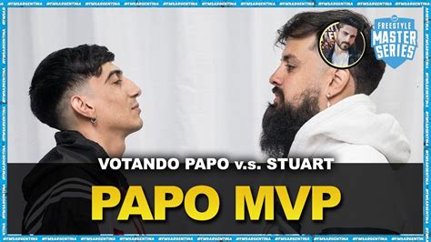 Papo Mvp Votando Papo Mc V S Stuart Fms Argentina Jornada Youtube