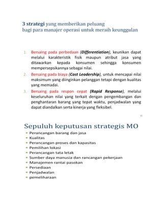 Strategi Operasi Dalam Lingkungan Global PDF